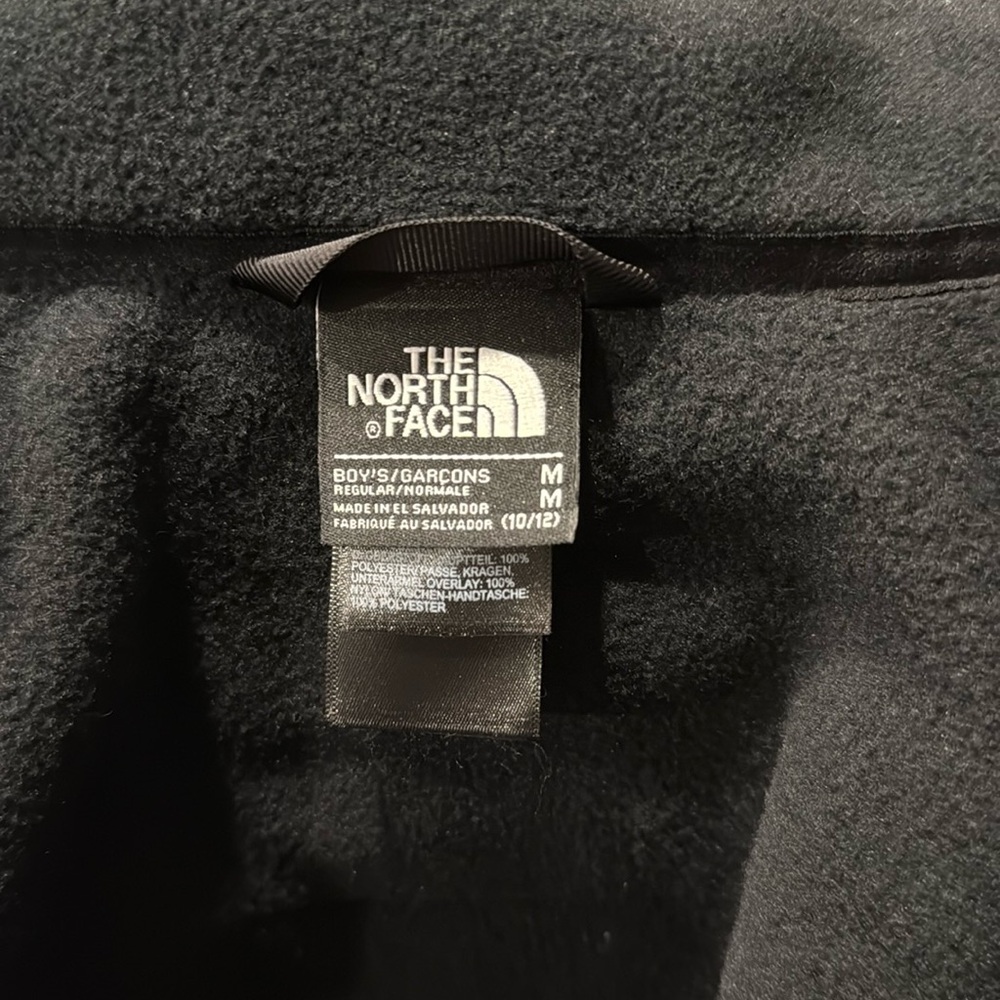Boys NorthFace fleece jacket